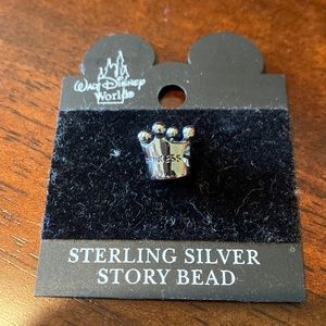🪻Walt Disney World Sterling Silver Princess Bead